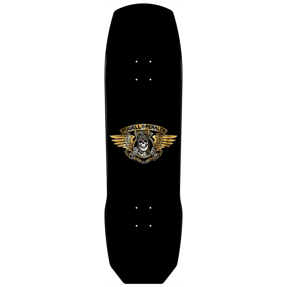 POWELL-PERALTA ANDY ANDERSON HERON '3' GOLD FOIL 7 PLY MAPLE DECK (9.13") - The Drive Skateboard Shop