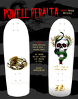 POWELL-PERALTA RE-ISSUE DECK OG MCGILL SKULL & SNAKE 40 YEAR ANNIVERSARY WHITE (10") - The Drive Skateboard Shop