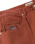 HUF CROMER SIGNATURE PANT WASHED BROWN - The Drive Skateshop