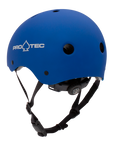 PRO-TEC JR CLASSIC CERTIFIED HELMET METALLIC BLUE - The Drive Skateboard Shop