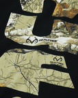 HUF X REALTREE MEGABLAST T-SHIRT BLACK