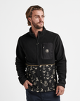 ROARK LANDFALL FLEECE BLACK IKIGAI FLEECE - The Drive Skateshop