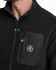 ROARK LANDFALL FLEECE BLACK IKIGAI FLEECE - The Drive Skateshop