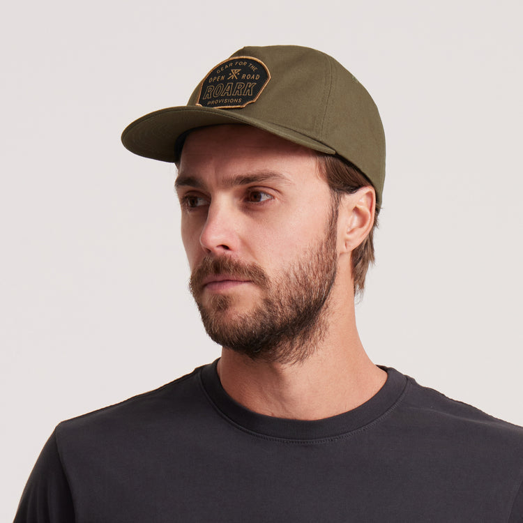 Roark Nomad Strapback Hat Military