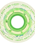 RICTA WHEELS CLOUDS CLEAR SPLATTER CAMO GREEN 78A (57MM)