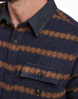 ROARK NORDSMAN DARK NAVY 2 FLANNEL - The Drive Skateshop