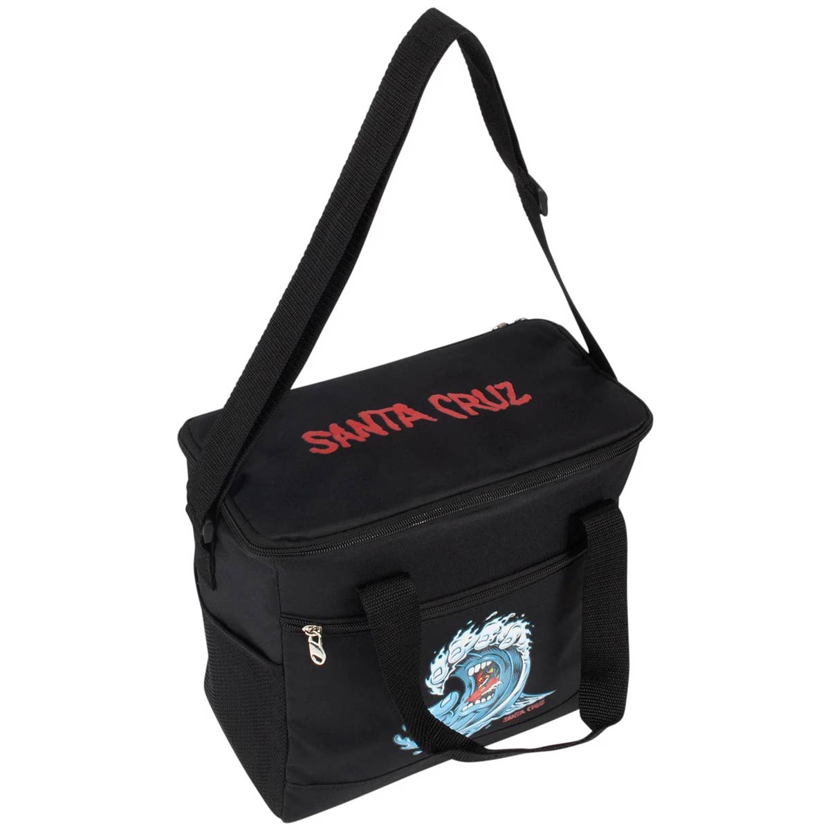 SANTA CRUZ COOLER SCREAMING WAVE HAND BLACK - The Drive Skateboard Shop