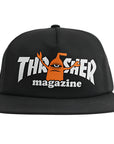 THRASHER X TOY MACHINE SECT SNAPBACK BLACK