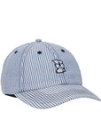 HUF SEERSUCKER MEGABLAST 6 PANEL HAT BLUE - The Drive Skateboard Shop