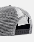THRASHER EMBROIDERED SKATE GOAT MESH CAP BLACK/GREY - The Drive Skateboard Shop