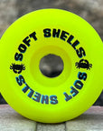 SPEEDLAB SOFT SHELLS BRIGHT YELLOW 97A (57MM) - The Drive Skateboard Shop