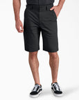 DICKIES 11" PERFORMANCE HYBRID UTILITY SHORT BLACK