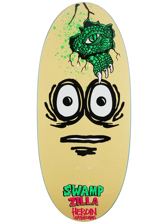 HEROIN DECK SWAMP ZILLA (13") - The Drive Skateboard Shop