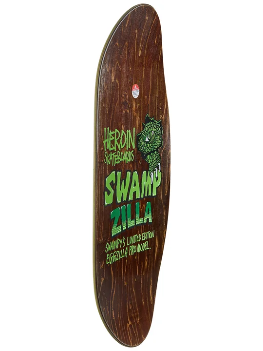 HEROIN DECK SWAMP ZILLA (13") - The Drive Skateboard Shop
