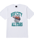 HUF SWISH T-SHIRT WHITE - The Drive Skateshop