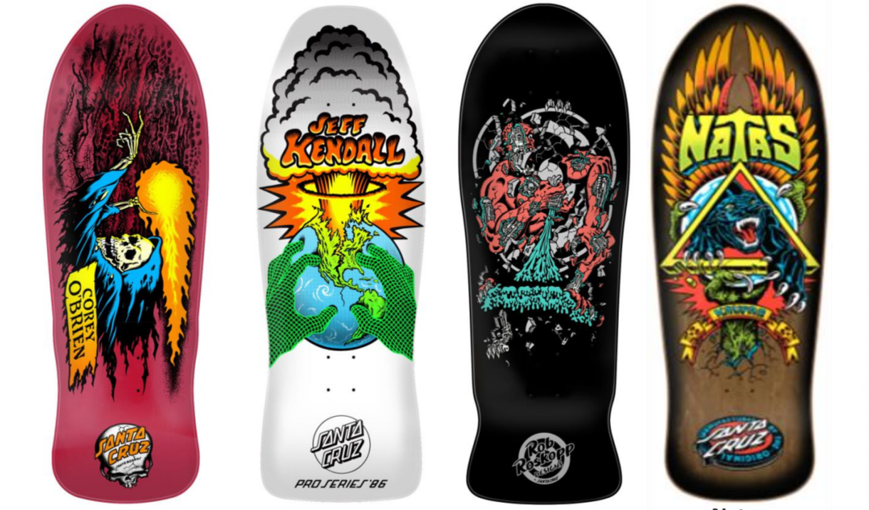SANTA CRUZ REISSUE DECK NATAS SC PANTHER (10.5