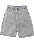 BUTTER SOLAR FADE DENIM SHORTS GREY WASH