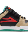 LAKAI TELFORD LOW TAN/BLACK SUEDE - The Drive Skateshop