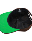 THEORIES X ACE STAMP SNAPBACK CHOCOLATE - The Drive Skateshop