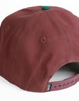 THORIES PALMER SNAPBACK HAT BURGUNDY