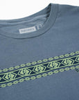 THEORIES EASTER ISLAND VACATION GARMENT DYED TEE SLATE