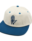 THEORIES HAND OF THEORIES SNAPBACK BONE/ROYAL - The Drive Skateshop