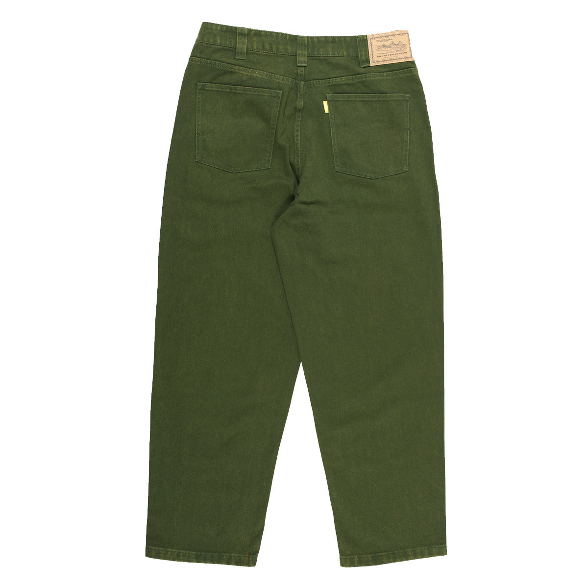 THEORIES PLAZA JEANS WASHED ARMY GREEN – The Drive Skateboard Shop