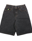 THEORIES PLAZA SHORTS WASHED BLACK - The Drive Skateshop