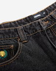 THEORIES PLAZA SHORTS WASHED BLACK - The Drive Skateshop