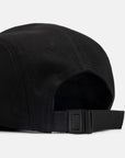 THRASHER BLACK 5 PANEL CAP BLACK - The Drive Skateboard Shop