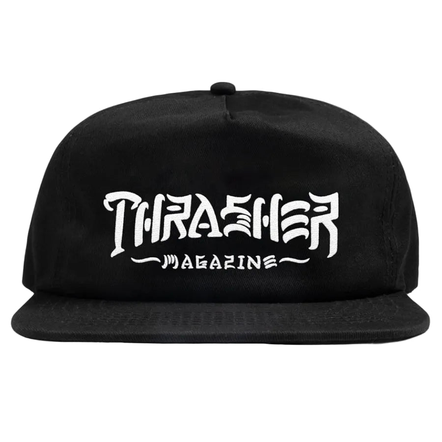 THRASHER THRASH & DESTROY SNAPBACK HAT BLACK – The Drive