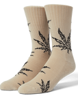 HUF TRIBAL PLANTLIFE SOCK SAND - The Drive Skateshop