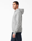 DICKIES FLEECE PULLOVER HOOD HEATHER GREY