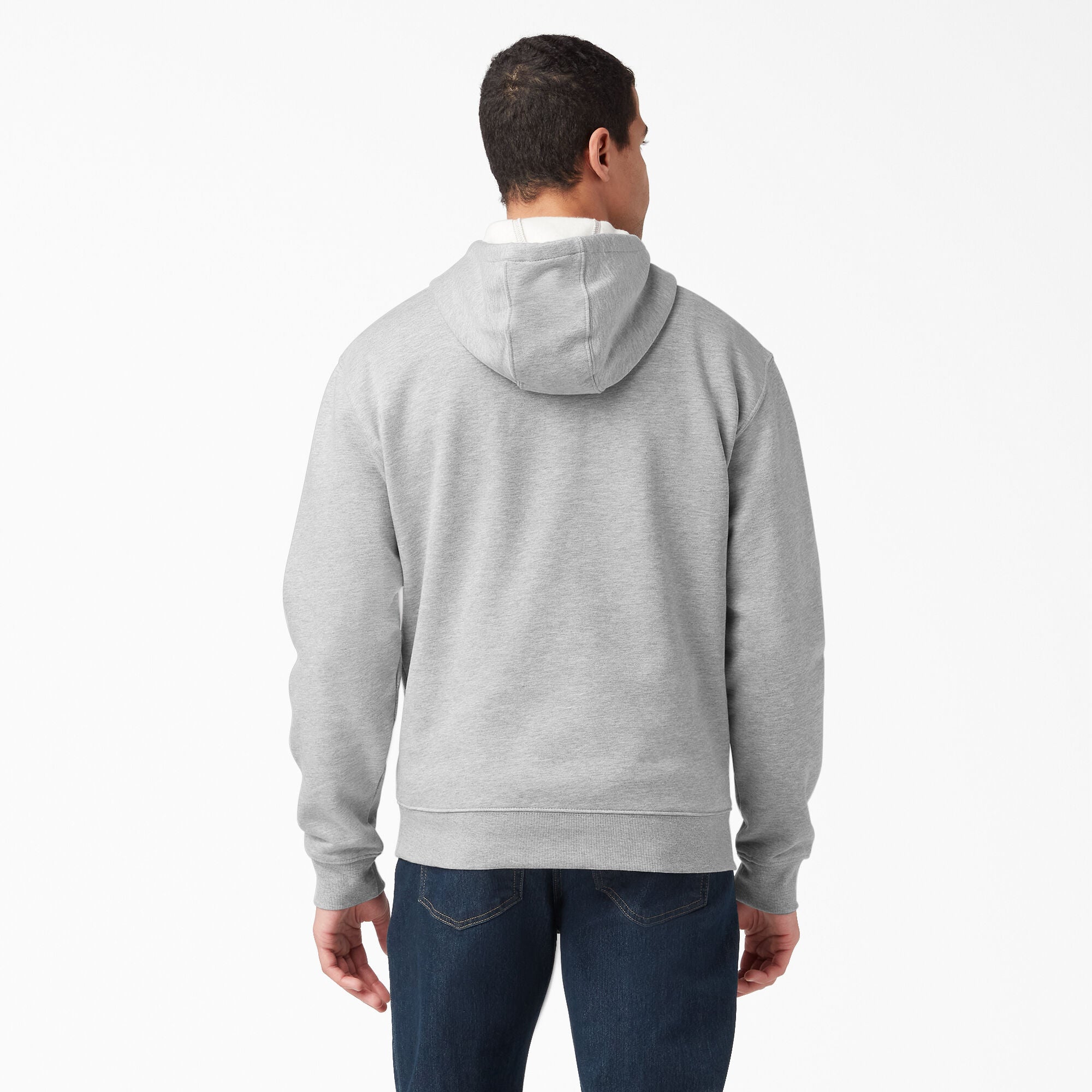 DICKIES FLEECE PULLOVER HOOD HEATHER GREY