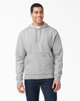 DICKIES FLEECE PULLOVER HOOD HEATHER GREY