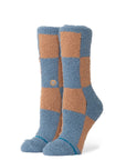 STANCE SOCKS WOMENS PATCHWORK COZY SEABLUE