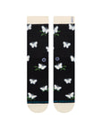 STANCE SOCKS WOMENS MEADOWS CREW BLACK