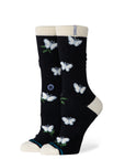 STANCE SOCKS WOMENS MEADOWS CREW BLACK