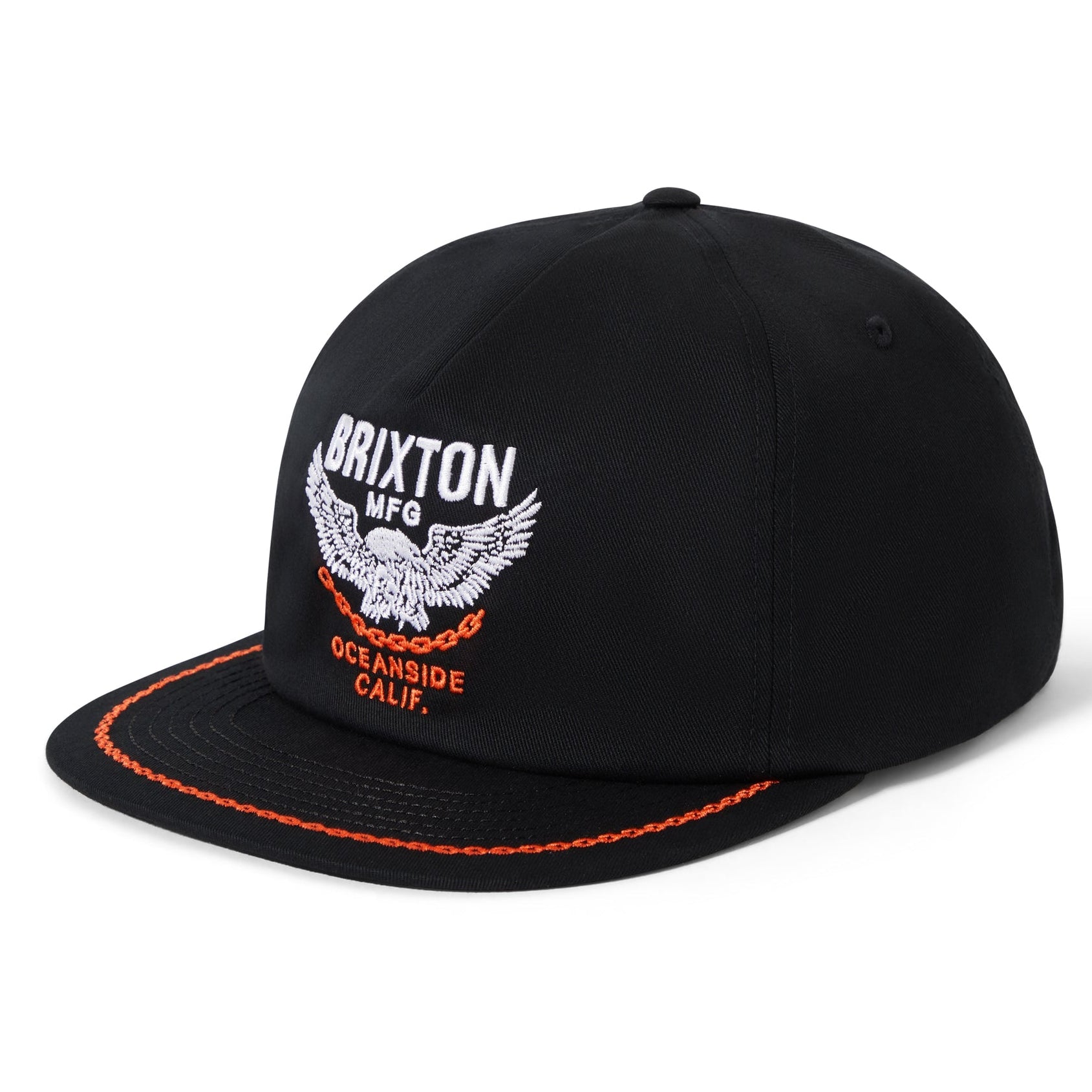 BRIXTON WALLER HP SNAPBACK BLACK