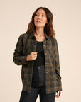 ROARK ALPINE FLANNEL ALPINE BLACK/MILITARY - The Drive Skateshop