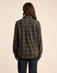 ROARK ALPINE FLANNEL ALPINE BLACK/MILITARY - The Drive Skateshop