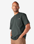DICKIES S/S HEAVYWEIGHT POCKET TEE HUNTER GREEN