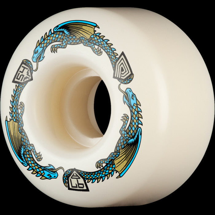 スケートボード Powell Peralta Dragons V4 54mm 97A 93A POWELL-PERALTA DRAGON FORMULA WHEELS V4 97A BLUE (54MM) – The