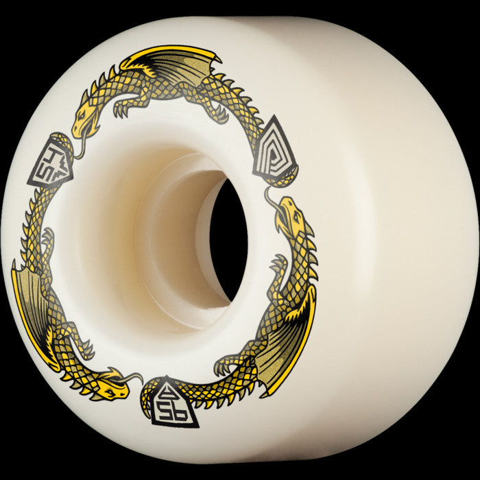 POWELL-PERALTA DRAGON FORMULA WHEELS V4 95A YELLOW (54MM) – The