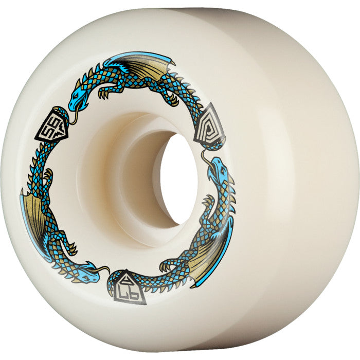 Powell Dragon Formula 97A 56mm（現状55mm) POWELL-PERALTA DRAGON FORMULA WHEELS BLUE V6 97A (56MM) – The
