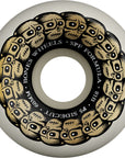 BONES WHEELS CIRCLE SKULLS P5 SIDECUT 81B (56MM/60MM)