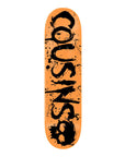 ZERO DECK COUSINS "ORANGE DIPPED" (8.25") - The Drive Skateshop