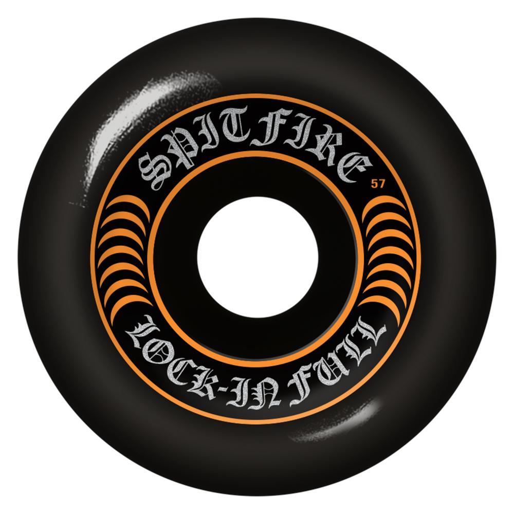 SPITFIRE WHEELS FORMULA FOUR LOCK-IN FULL BLACK 99D (57MM) – The