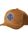BRIXTON CREST C MP SNAPBACK GOLDEN BROWN CORD - The Drive Skateshop