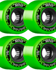 BONES WHEELS - ROUGH RIDERS RUNNERS 80A GREEN (56MM/59MM) - The Drive Skateshop